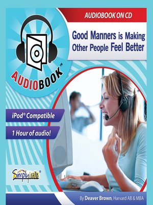 cover image of Good Manners